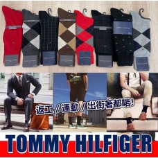 美國TOMMY HILFIGER 男裝長襪